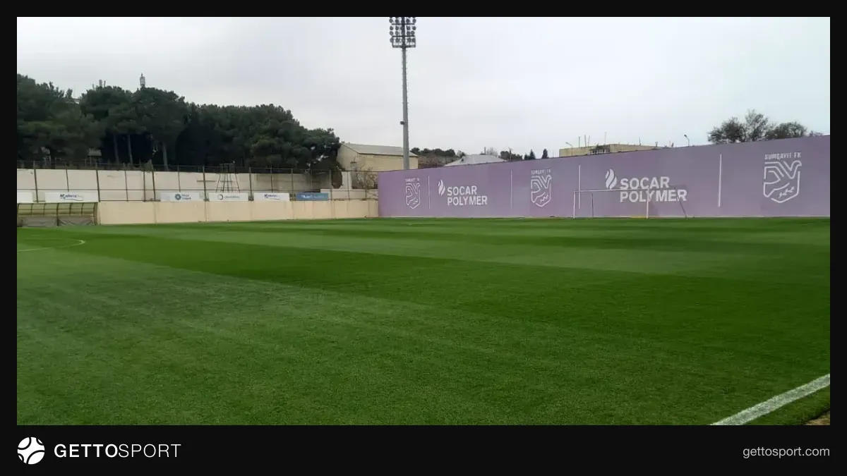SOCAR Polymer Arena stadionunun ümumi görünüşü