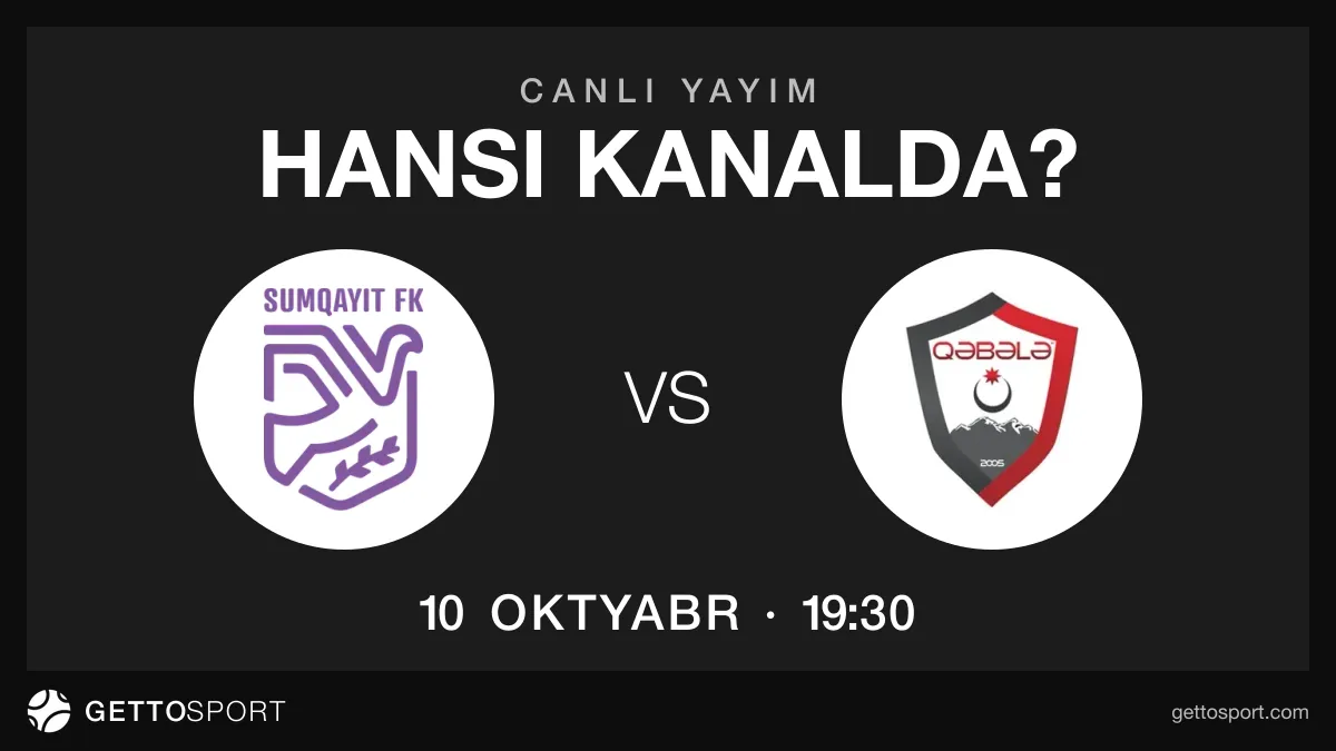 Sumqayıt – Qəbələ oyununun yayım kanalları