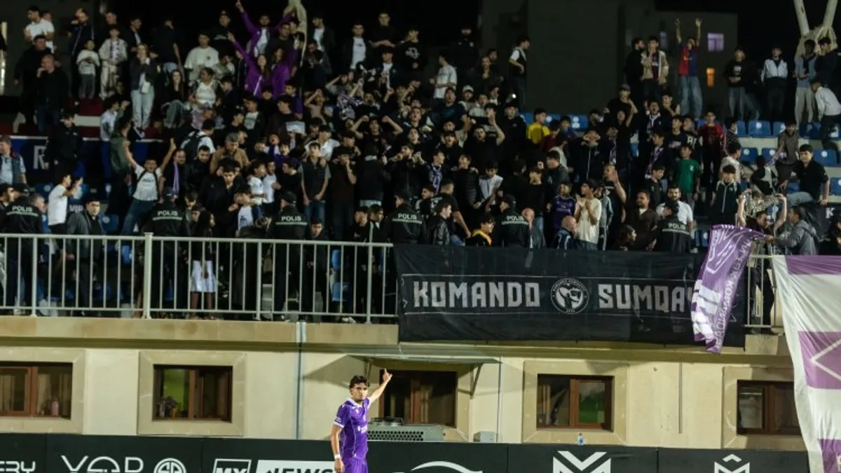SOCAR Polymer Arena stadionunun ümumi görünüşü
