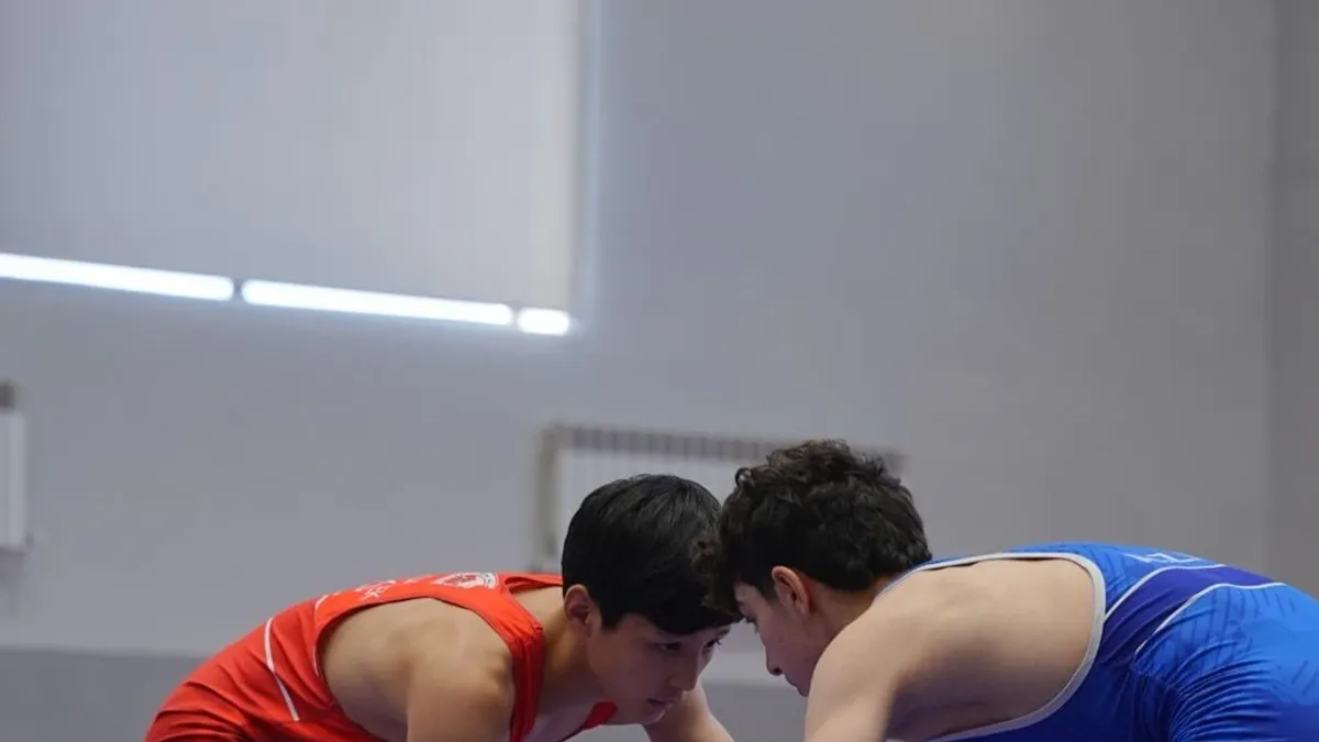 Gəncə Olimpiya İdman Kompleksində mükafatlandırma mərasimi və kubok