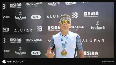 Teymur Fərəcov Sakramentoda Ironman California finiş xəttində