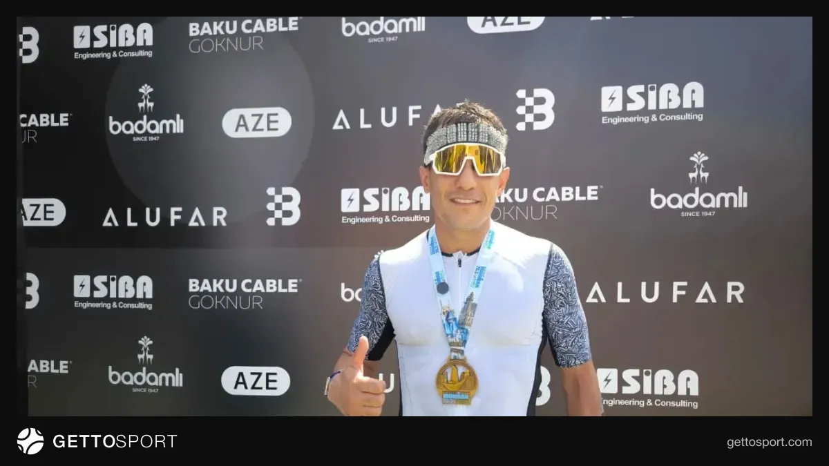 Teymur Fərəcov Sakramentoda Ironman California finiş xəttində