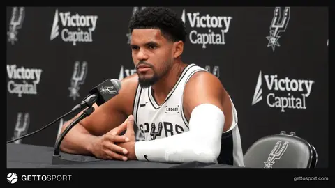 Tobias Harris məşq zamanı sol baldırını tutub