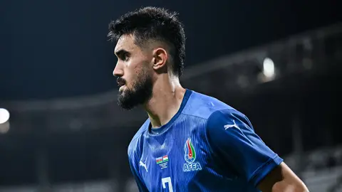 Toral Bayramov Bursaspor formasında məşqdə