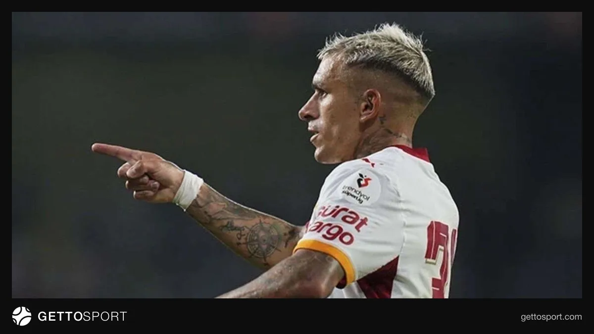 Lucas Torreira'nın Lille'e karşı kafa golü anı