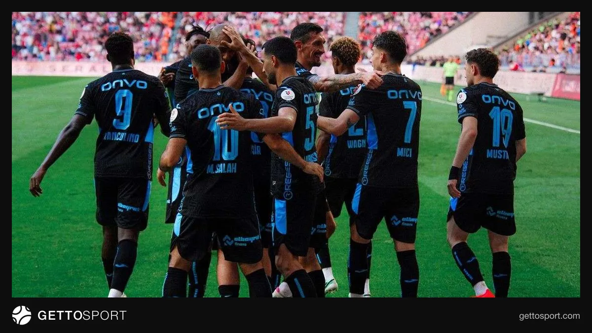 Trabzonspor antrenmanında sakatlanan oyuncular ve teknik heyet