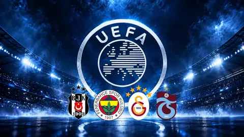 UEFA kulüp sıralaması listesi ve Trabzonspor logosu