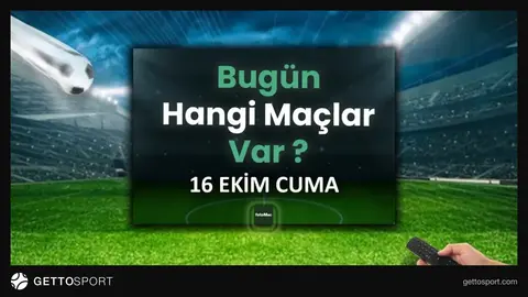 Stadyumda maç öncesi hazırlık yapan futbolcular ve ekranlarda yayın bilgileri