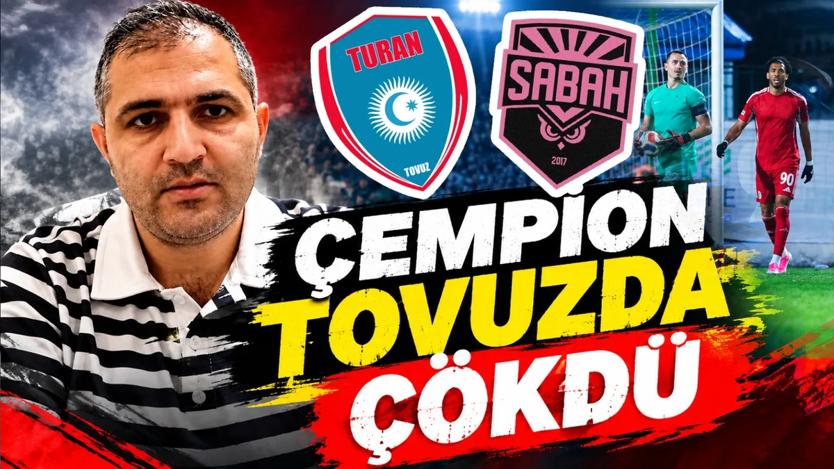 Turan Tovuz və Sabah oyunundan oyun epizodu, Xanoglan İmanovun video şərhi