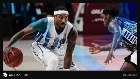 Palasport Taliercio'da Umana Reyer Venice ile Türk Telekom arasında oynanan maçtan genel görünüm