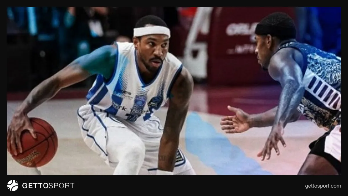 Palasport Taliercio'da Umana Reyer Venice ile Türk Telekom arasında oynanan maçtan genel görünüm