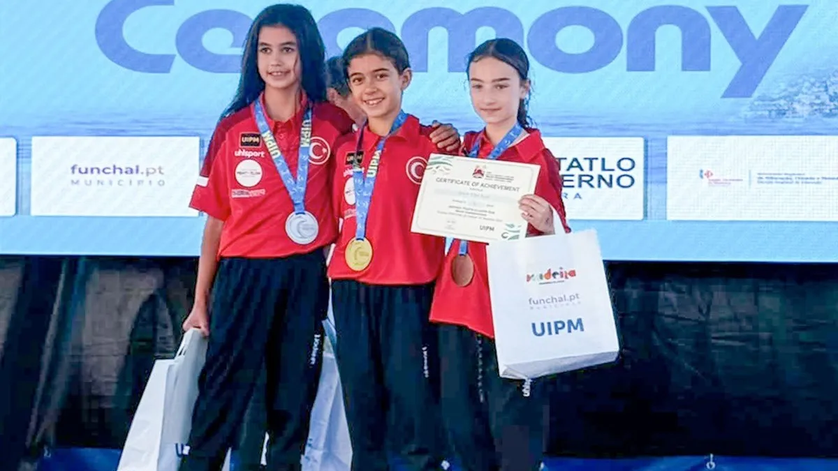 UIPM Triathle Dünya Şampiyonası'nda madalya kazanan Türk sporcular