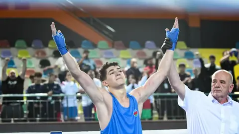 Azərbaycan U-15 boks millisinin idmançıları məğlubedilməz anlarda