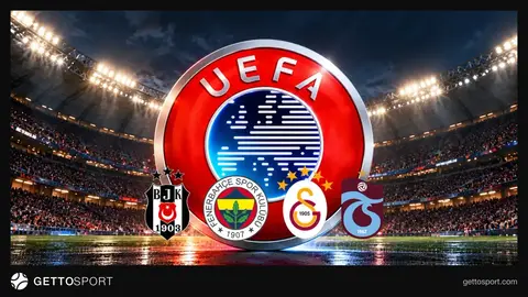 UEFA kulüpler sıralaması tablosu ve Fenerbahçe logosu