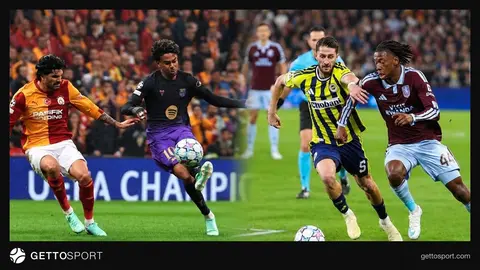 UEFA Şampiyonlar Ligi haftanın 11'i seçilen futbolcuların kolajı