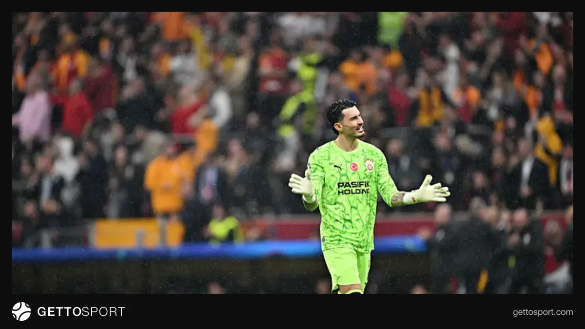 Uğurcan Çakır Barcelona maçında kurtarış yaparken