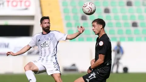 Vanspor formasıyla Ilias Alhaft gol sevinci