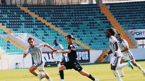 Vanspor FK formasıyla Alhaft gol sevinci maç anı