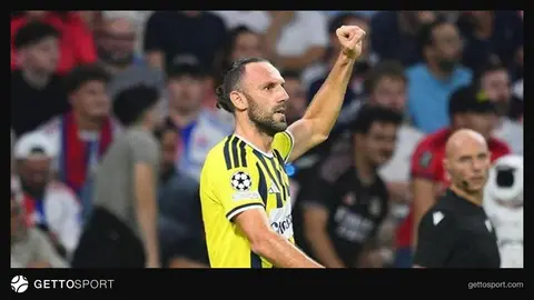 Vedat Muriqi gol sevinci Fenerbahçe formasıyla