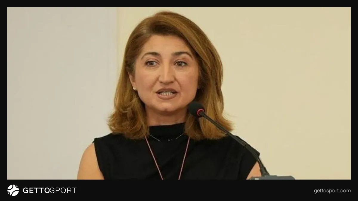 Vəfa Musayeva ultramarafon startında Qəbələdə