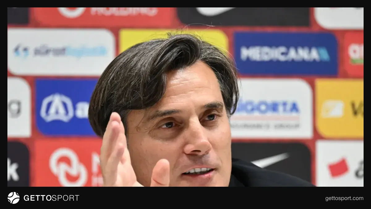 Viçenso Montella mətbuat konfransında danışır