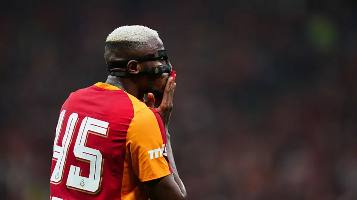 Victor Osimhen gol sevinci maçta fileleri sarsarken
