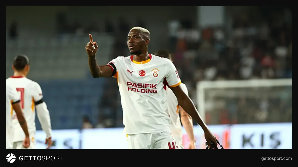 Antrenmanda Osimhen ve Lemina ile birlikte çalışan Galatasaraylı futbolcular
