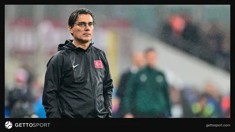 Vincenzo Montella press konferansında veya takım formasıyla görüntüsü