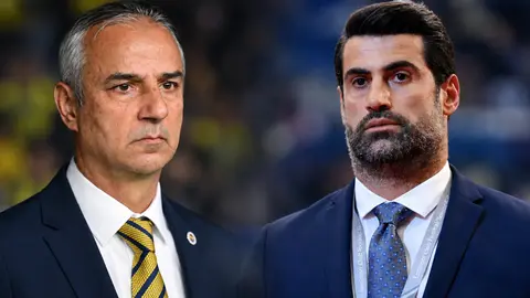 Volkan Demirel televizyon mikrofonda derbi sonrası konuşurken