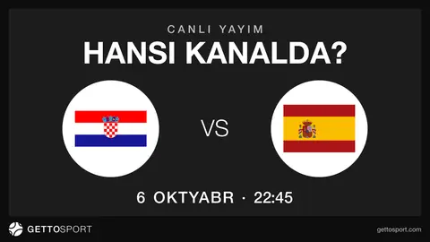 Xorvatiya – İspaniya oyununun yayım kanalları