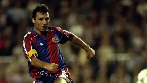 Xristo Stoiçkov Bakıda, futbol tədbirində
