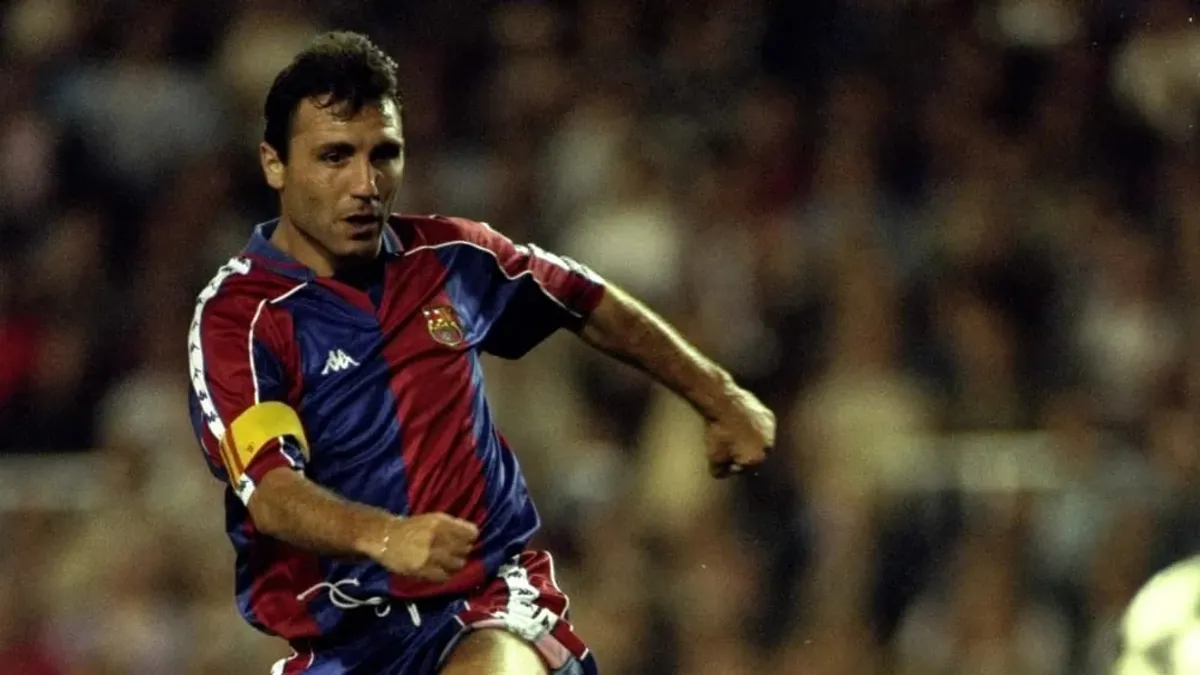 Xristo Stoiçkov Bakıda, futbol tədbirində