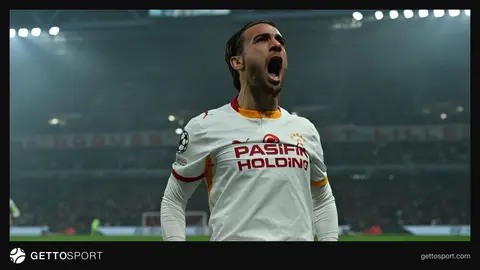 Yunus Akgün gol sevinci, Galatasaray formasıyla