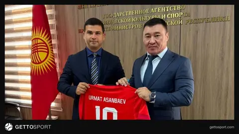 Orxan Məmmədov Bişkekdə görüş zamanı