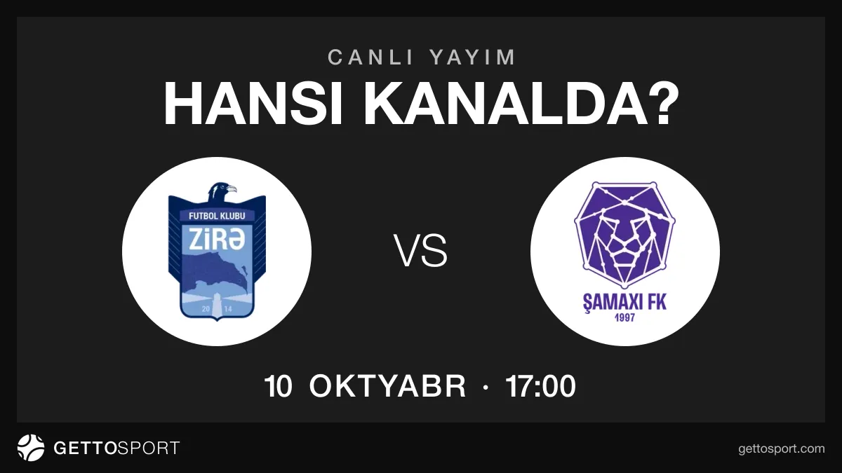 Zirə – Şamaxı oyununun yayım kanalları